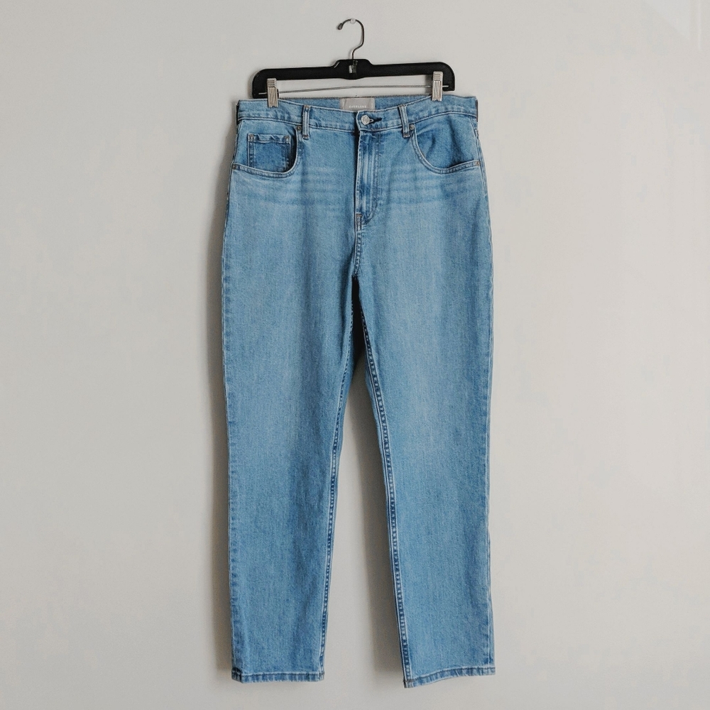 Everlane High Waist Straight Jean